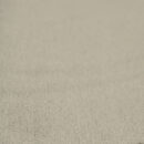 Tissu ciel de toit gris argent, moussé 3,5mm. Textile automobile clair, texture uniforme.