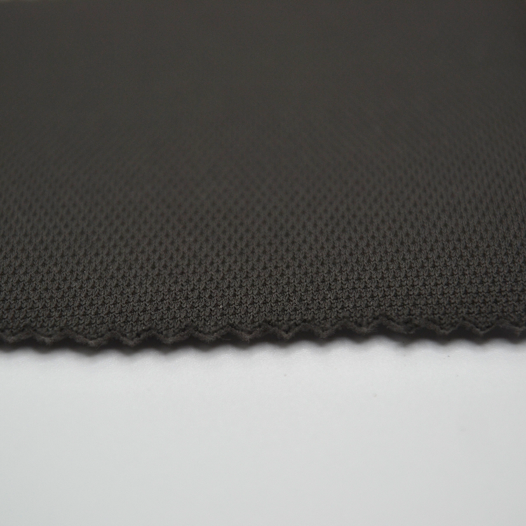 Tissu Ciel de Toit Noir Anthracite - Nid d'Abeille