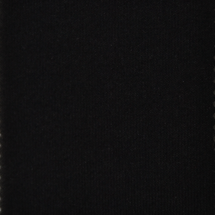 Tissu Ciel de Toit Noir - Velours