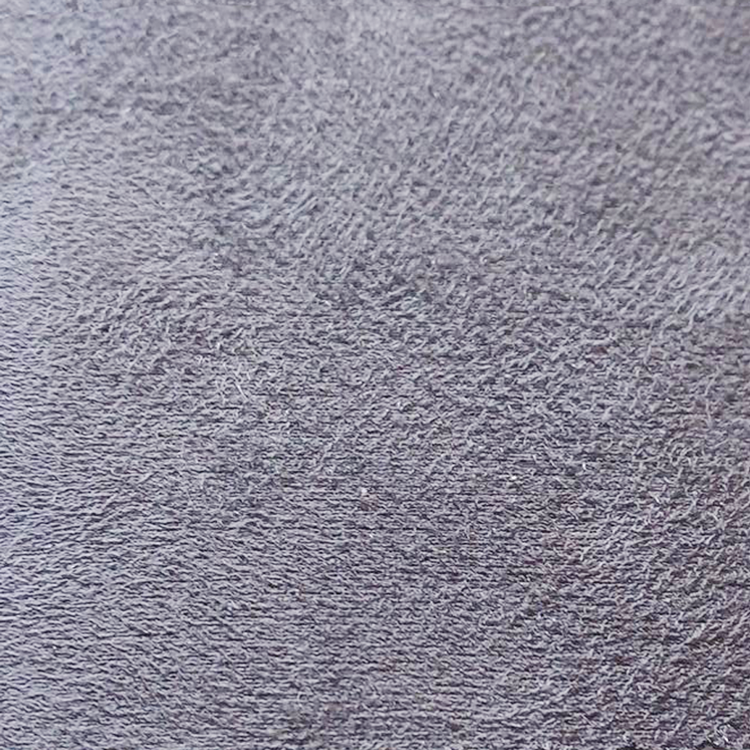 Tissu ciel de toit gris foncé anthracite, texture suédine automobile.