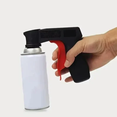 Poignée universelle pour aérosol, outil portable réutilisable pour travaux de peinture et film auto