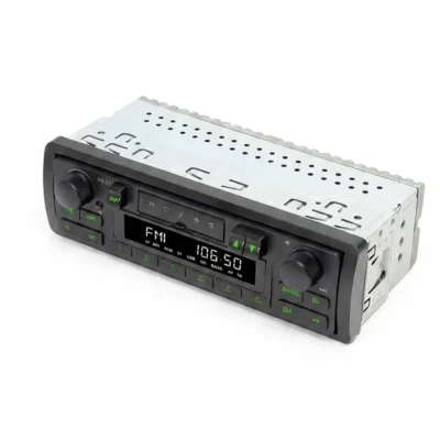 Autoradio Rétro 1 DIN Bluetooth - Style Vintage & Moderne